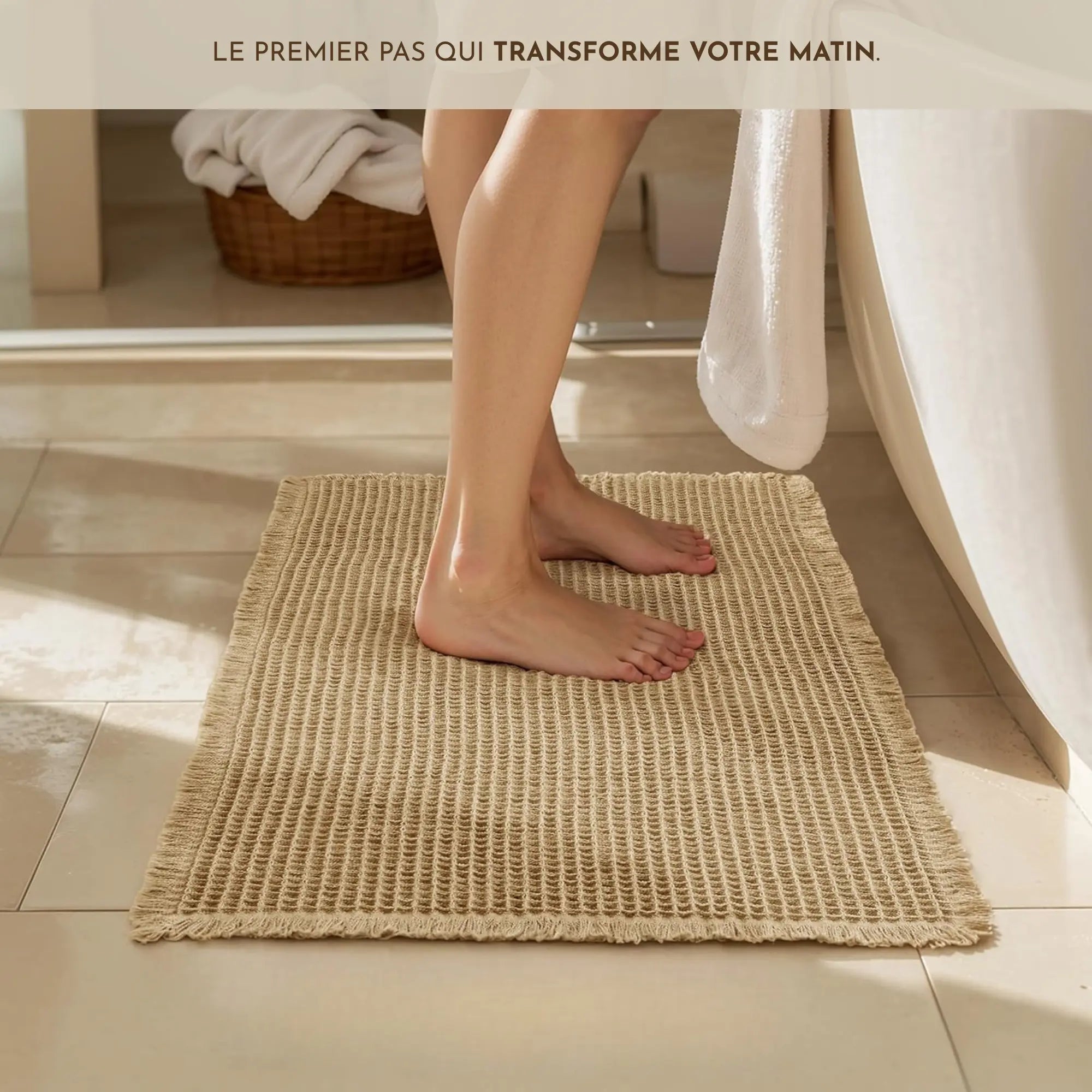 Tapis de Bain Kahai™ — Le Rituel Quotidien Réinventé